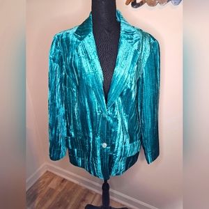 Teal jacket